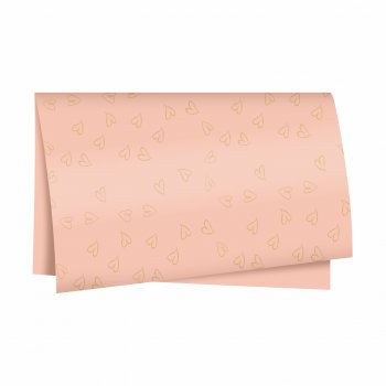 Poli 600 Mate Coreano Dupla Face Lovely 57cmx57cm 20fls Rosa