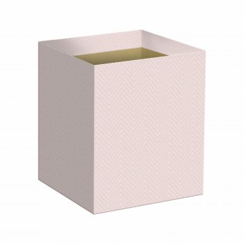 Cachepot Quadrado Arrazzo 14,5cmx14,5cmx15,5cm 10pc Nude