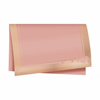 Poli 400 Modern Love 68cmx68cm 25fls Rosé/Ouro