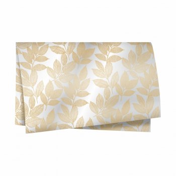 Poli 400 Entre Folhas 68cmx65cm 25fls Incolor/Ouro
